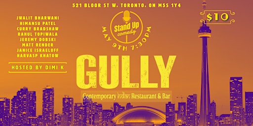 Imagem principal do evento Stand Up Comedy at Gully