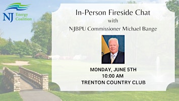 NJEC Fireside Chat w/ NJBPU Commissioner Michael Bange primary image