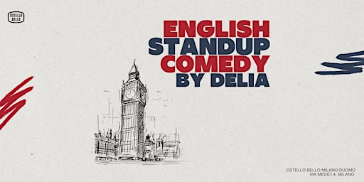 Imagem principal de English stand-up comedy • Ostello Bello Milano Duomo