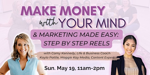 Making Money With Your Mind and Marketing Made Easy: Reels primary image