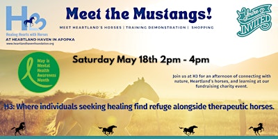 Meet the Mustangs & the Heartland Herd (Free Admission, Charity Event)  primärbild