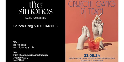 Imagen principal de Crucchi Gang & The Simones am 23. Mai