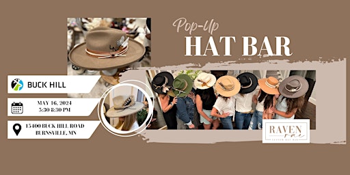 Pop Up Custom Hat Bar with Raven Rae primary image
