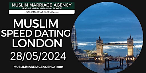 Imagen principal de Muslim Speed Dating - LONDON (20-40)