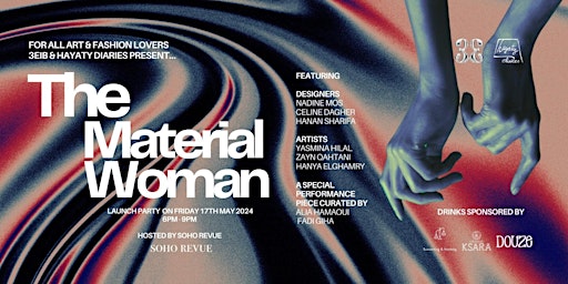 Imagem principal do evento THE MATERIAL WOMAN – Exhibition, Performance  and Pop-up