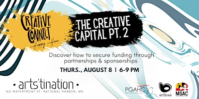 Imagem principal do evento Creative Connect Happy Hour: The Creative Capital Pt. 2