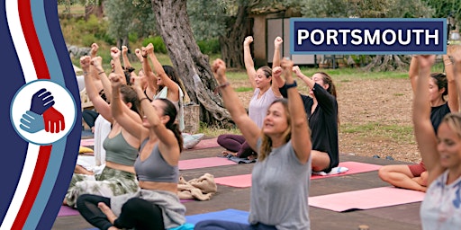 Imagem principal do evento PORTSMOUTH: Stretch and Relax yoga in the park (session 1) - MAY