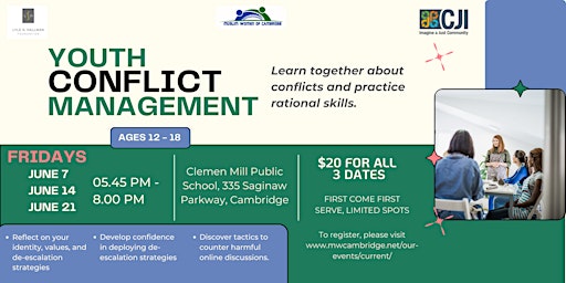 Youth Conflict Management primary image