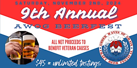 AMBER WAVES OF GRAIN CRAFT BEER FESTIVAL TO SUPPORT VETERANS - 2024
