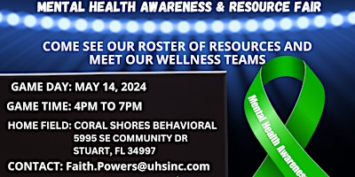 Hauptbild für Winning With Wellness:  Free Mental Health Awareness and Resource Fair