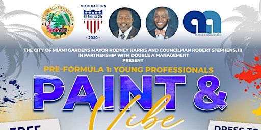 Miami Gardens Pre-Formula 1: Young Professionals Paint & Vibe primary image