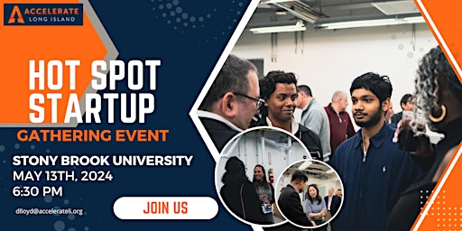 Imagem principal de Hot Spot: Startup Gathering at Stony Brook University