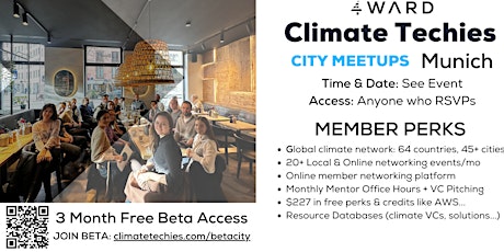 Climate Techies Munich Sustainability & Networking Breakfasts