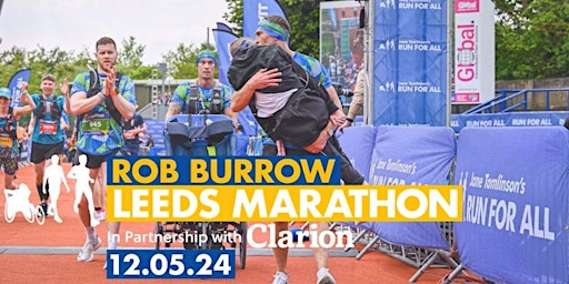 Rob Burrow Leeds Marathon - Forget Me Not Children's Hospice  primärbild