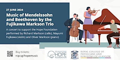 Imagem principal do evento Music of Mendelssohn and Beethoven  by the Fujikawa Markson Trio