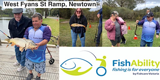 Primaire afbeelding van FishAbility by Fishcare: Disability-friendly Fishing - West Fyans St Ramp