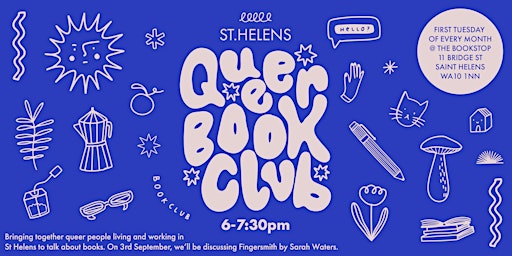 Copy of Queer Book Club: September 2024  primärbild