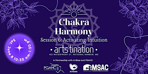 Imagem principal do evento Chakra Harmony: Activating Intuition (Indigo)
