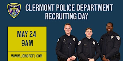 Primaire afbeelding van Clermont Police Recruiting Day