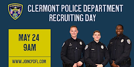 Imagem principal do evento Clermont Police Recruiting Day