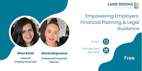 Empowering Employers: Financial Planning & Legal Guidance