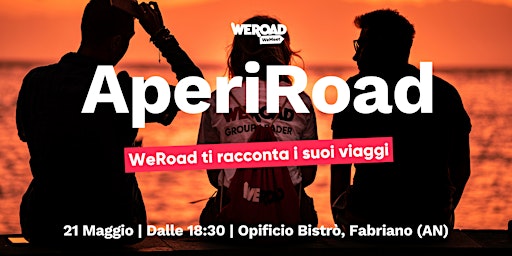 Imagem principal do evento AperiRoad - Fabriano | WeRoad ti racconta i suoi viaggi