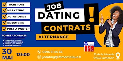 Job Dating Alternance : Métiers de la vente et du commerce primary image