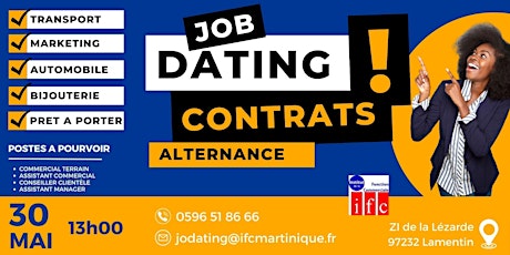 Job Dating Alternance : Métiers de la vente et du commerce