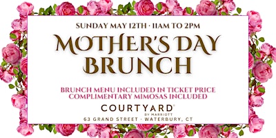 Imagem principal de Courtyard by Marriott Waterbury Downtown Annual Mother's Day Brunch