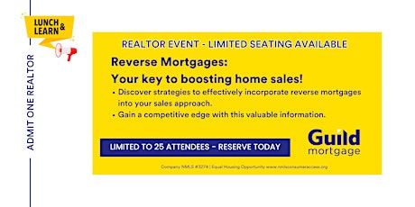 REALTORS - Sell more homes in Reverse! FREE SEMINAR