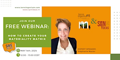 Primaire afbeelding van How to create a Materiality matrix easily when you are a SME?