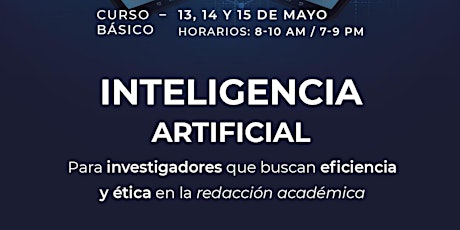 Image principale de Curso básico de Inteligencia Artificial para investigadores