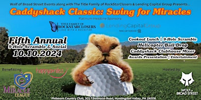 Imagem principal do evento Caddyshack Classic: Swing for Miracles