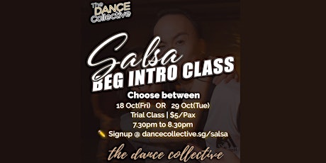 Intro to Salsa for Beginners - Trial Dance Class primary image