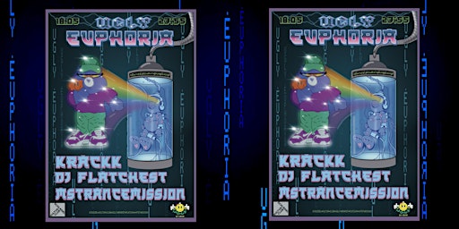 Ugly Euphoria mit Krackk & DJ Queef primary image