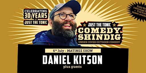 JTT Comedy Shindig - Matinee with Daniel Kitson  primärbild