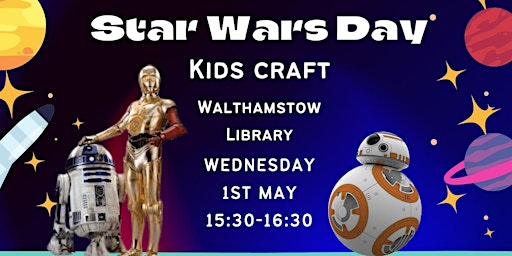 Primaire afbeelding van Star Wars Day at Walthamstow Library