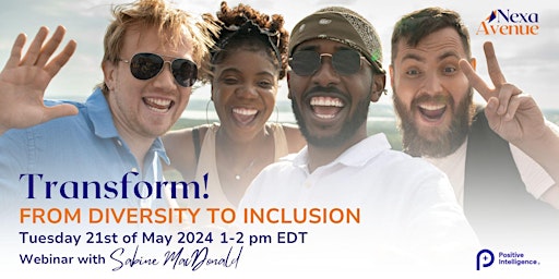 Immagine principale di Transform!  From Diversity to Inclusion 