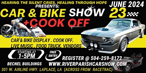 Car & Bike Show + Cook-Off primary image