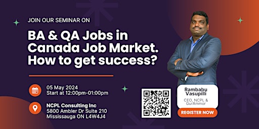 Explore the possibilities of getting QA and BA Jobs in Canadian Market  primärbild
