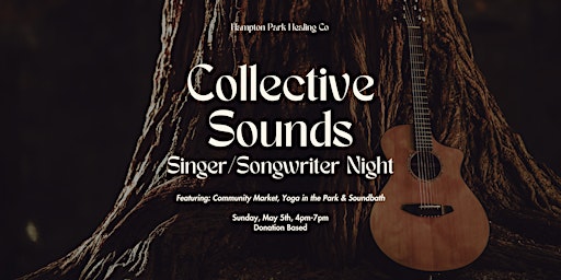 Imagem principal do evento Collective Sounds: Singer/Songwriter Night