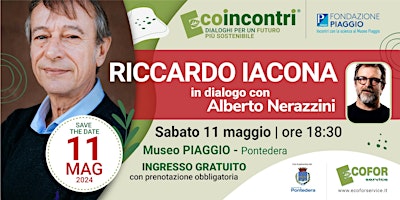Immagine principale di Eco Incontri: Riccardo Iacona 