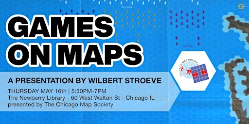 Primaire afbeelding van Games on Maps: A presentation by Wilbert Stroeve