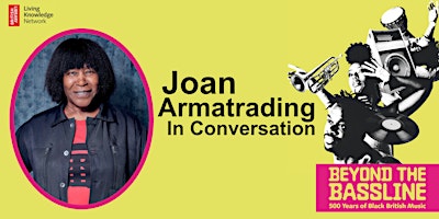 Imagem principal do evento Streaming of 'Joan Armatrading in conversation'