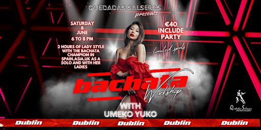 Imagem principal do evento BACHATA  WORKSHOP   LADY'S  STYLING With