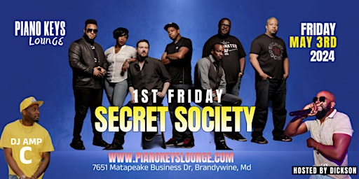 Imagem principal do evento Secret Society Band Live @ Piano Keys Lounge MAY 3, 2024