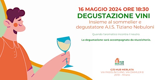 Imagem principal do evento Degustazione vini in Hub