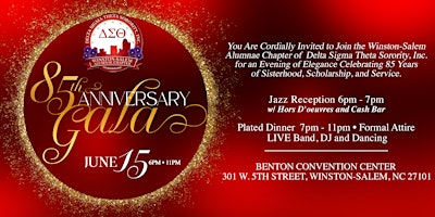Winston-Salem Alumnae Chapter 85th Anniversary Celebration  primärbild