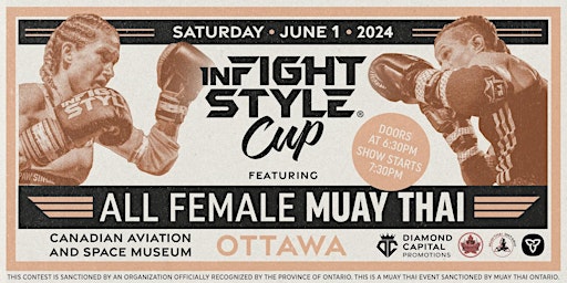 Immagine principale di InFightStyle Cup All Female Muay Thai - Ottawa 
