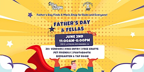 Celebrate Father's Day & fellas with Sip Then Shop @ Brewery X